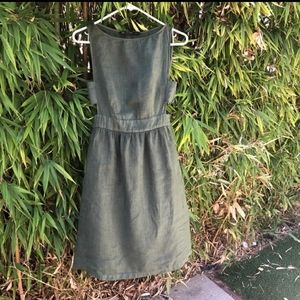DONATONG SOON. Zara Army Green Dress With Pockets